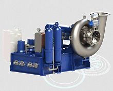 Process turbo-blower PMSM for vacuumpetrochemicaldirect-drive