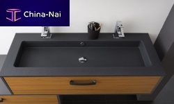 Contemporary bathroom LUMIRE ET ZNITUDEteak