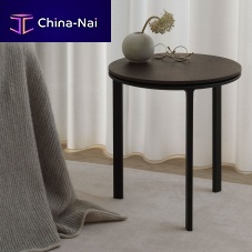 Contemporary side table VIPP421oakaluminumporcelain stoneware