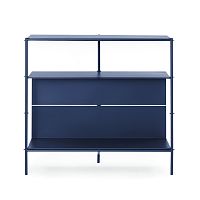 Minimalist design sideboard table ELLEmetalmetal baserectangular