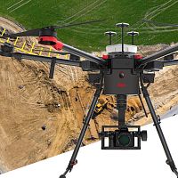 Rotary wing UAV AIBOT CXquadrotormappinginspection