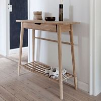 Scandinavian design sideboard table Noblebamboobamboo baserectangular