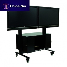 Contemporary TV stand VISIOTECHon casterssteel