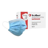 Type II surgical mask Dr.Albert®polypropylenefiberglass-freeadult