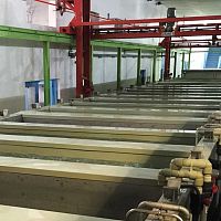 Aluminum anodizing for aeronauticslarge seriessmall series