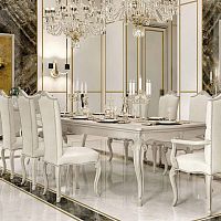 Classic dining table ART. 3009 - ART. 3013lacquered woodrectangularextending
