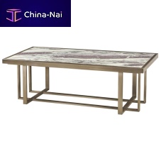 Contemporary coffee table PIMLICOwoodenbronzemarble