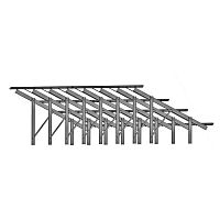 Mono-pitched roof PV mounting system FIX RIDER©