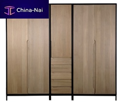 Modern wardrobe ORMANwoodenwith swing doorscommercial