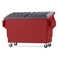 Steel waste container food waste disposalfor recycling4-wheel