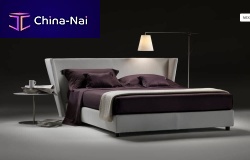 Double bed PLAZAcontemporaryfabric