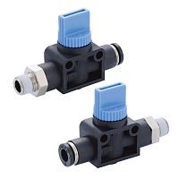 Hand valve HV seriesshut-offfor airstraight