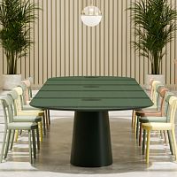 Contemporary table P.O.V. plus 480beechoakAmerican walnut