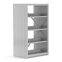 Free-standing bookcase BIBLUScontemporarycommercialmetal