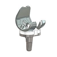 Total knee prosthesis CRK fixed-bearing