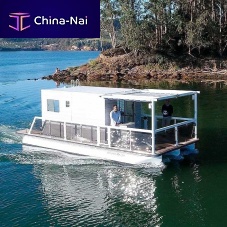 Trimaran houseboat M800outboardelectricaluminum