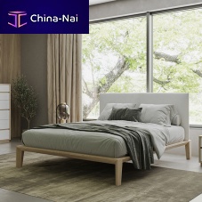 Double bed FANCYcontemporarywith upholstered headboardfabric