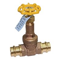 Gate valve 101TLF-PRmanualshut-offbronze