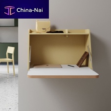 Scandinavian design secretary desk WORKIN MINIoakwood veneerwith storage