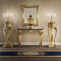 Classic sideboard table 14671solid woodsolid wood baserectangular