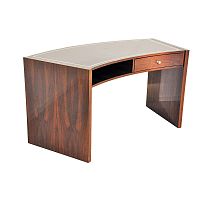 Art Deco desk OAM00553Macassar ebonypanel end