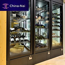 Commercial wine cabinet WKS MODULbuilt-inmetalglazed