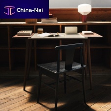 Free-standing desk SIGNATUREcontemporarywalnutstraight
