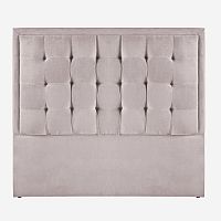 Double bed headboard COOLtraditionalvelvetupholstered