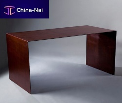 Contemporary desk TOUCH MEironCOR-TEN® steelpanel end