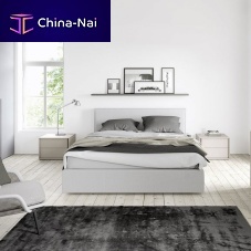 Double bed JEREZcontemporaryupholsteredwith headboard