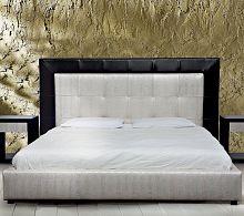 King size bed EXCELSIORqueen sizecontemporaryupholstered