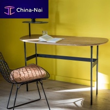Free-standing desk Antoinettecontemporaryoakwalnut