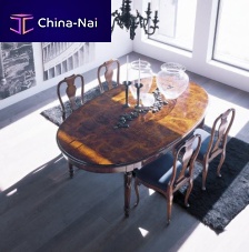 Traditional table ART 500walnutoval