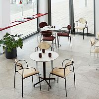Contemporary chair ASTONoutdoorindoorfabric