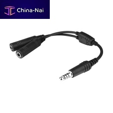 Aviation headset cable CB-01for helicopterdatacoaxial