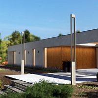 Urban pole light GALATAgardencontemporaryextruded aluminum