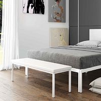 Contemporary bed bench MAYAsteelhome