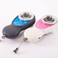 White LED dermatoscope with USB connection