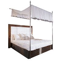 Canopy bed H502doublecontemporaryupholstered