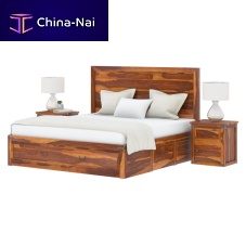King size bed SHAKERqueen sizecontemporarywith drawer