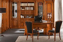 Traditional desk ELIZABETHwoodenpanel end