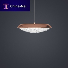 Pendant lamp ORIGObrasspainted steelbrushed copper