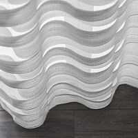 Curtain fabric METROPOLstripedpolyesterlinen
