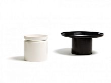 Contemporary table PLUVIALaluminumround