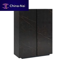 High sideboard MILES H153contemporaryMDFmetal