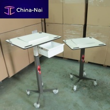 Computer table on casters PRTRL6810contemporarymetalstraight