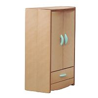 Contemporary wardrobe CB.KQMDFbeechwith swing doors