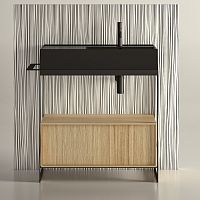 Metal washbasin stand SOLID: 2901