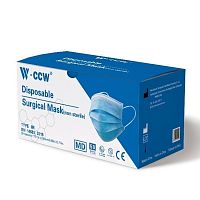 EN14683 surgical mask adultbox of 50blue