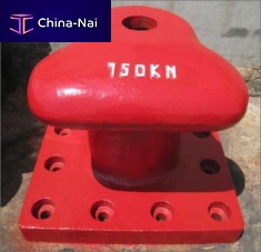 Terminal mooring bollard